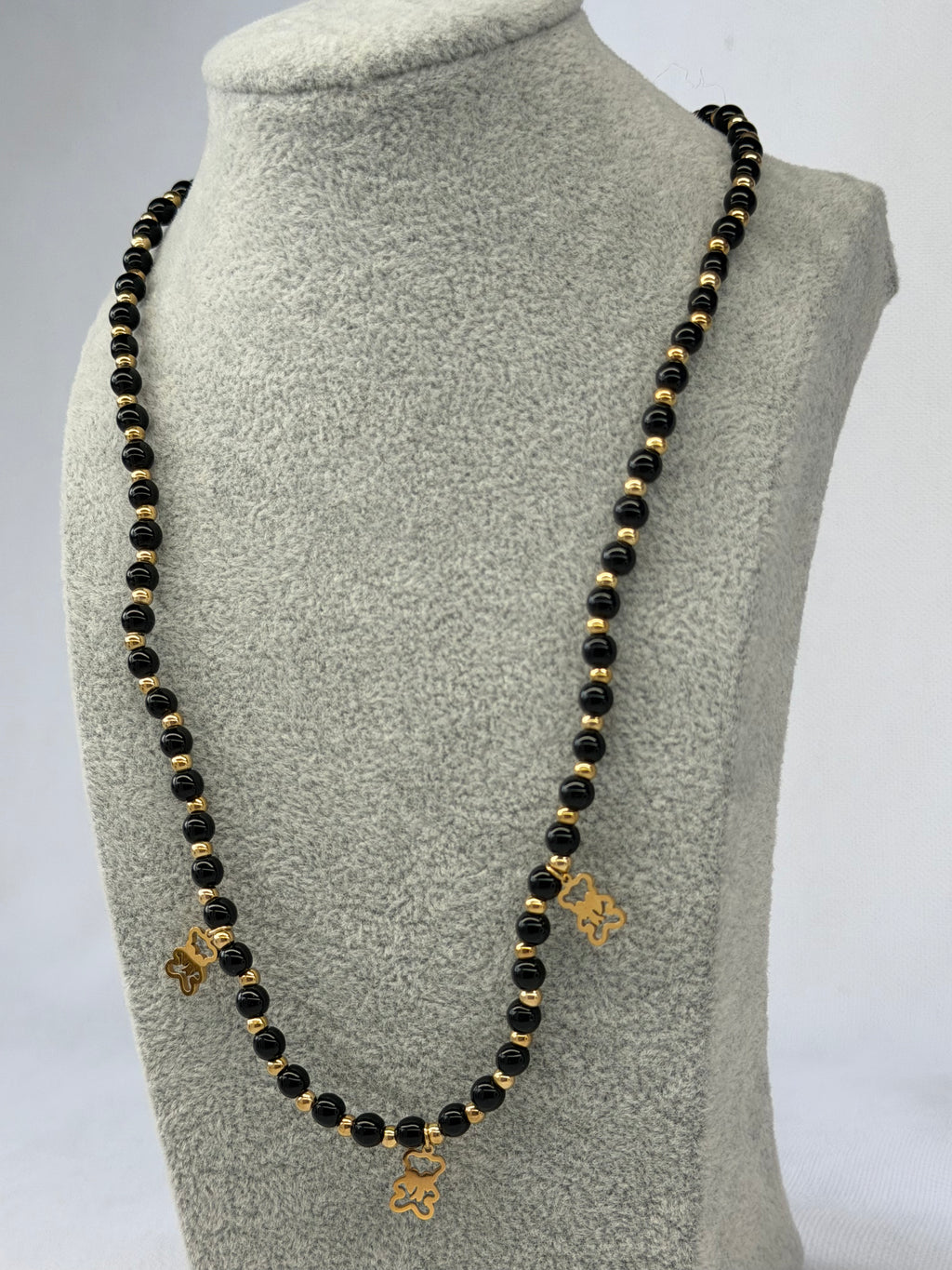 Naszyjnik Black Teddy Necklace