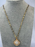 Naszyjnik Luxury White Clover