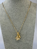 Naszyjnik Golden Butterfly Necklace