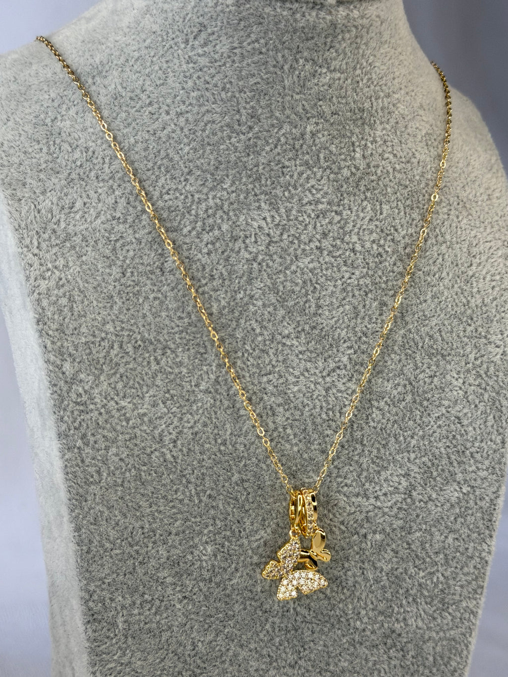 Naszyjnik Golden Butterfly Necklace