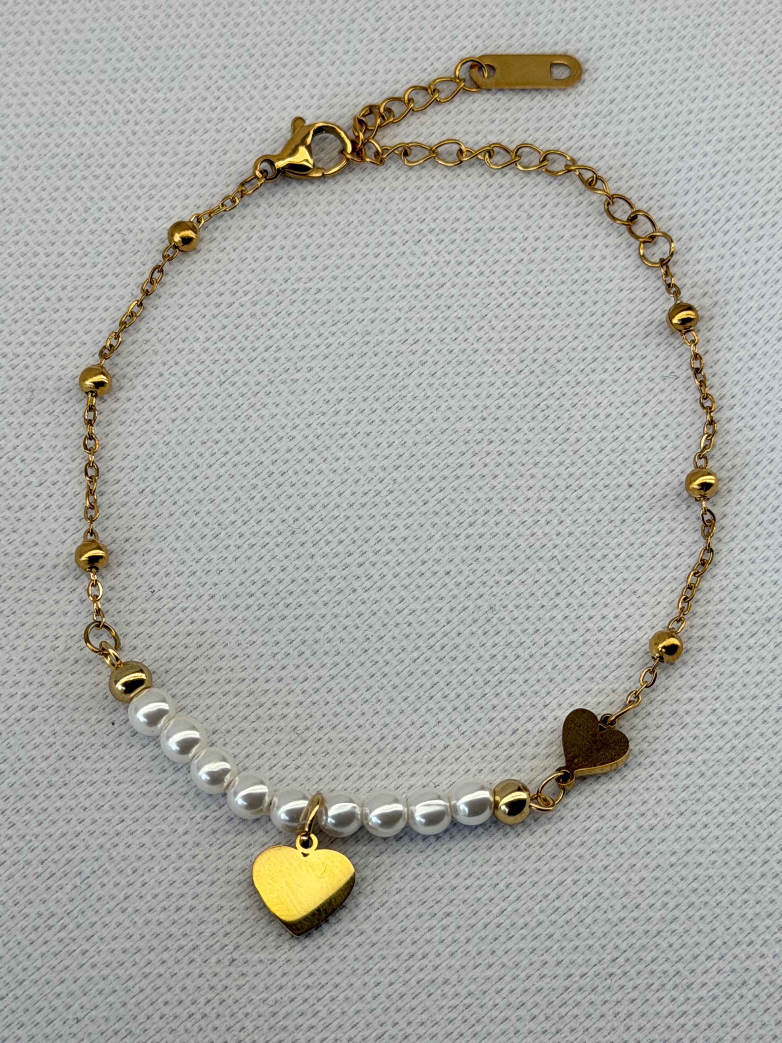 Bransoletka  Pearl Heart Luxe