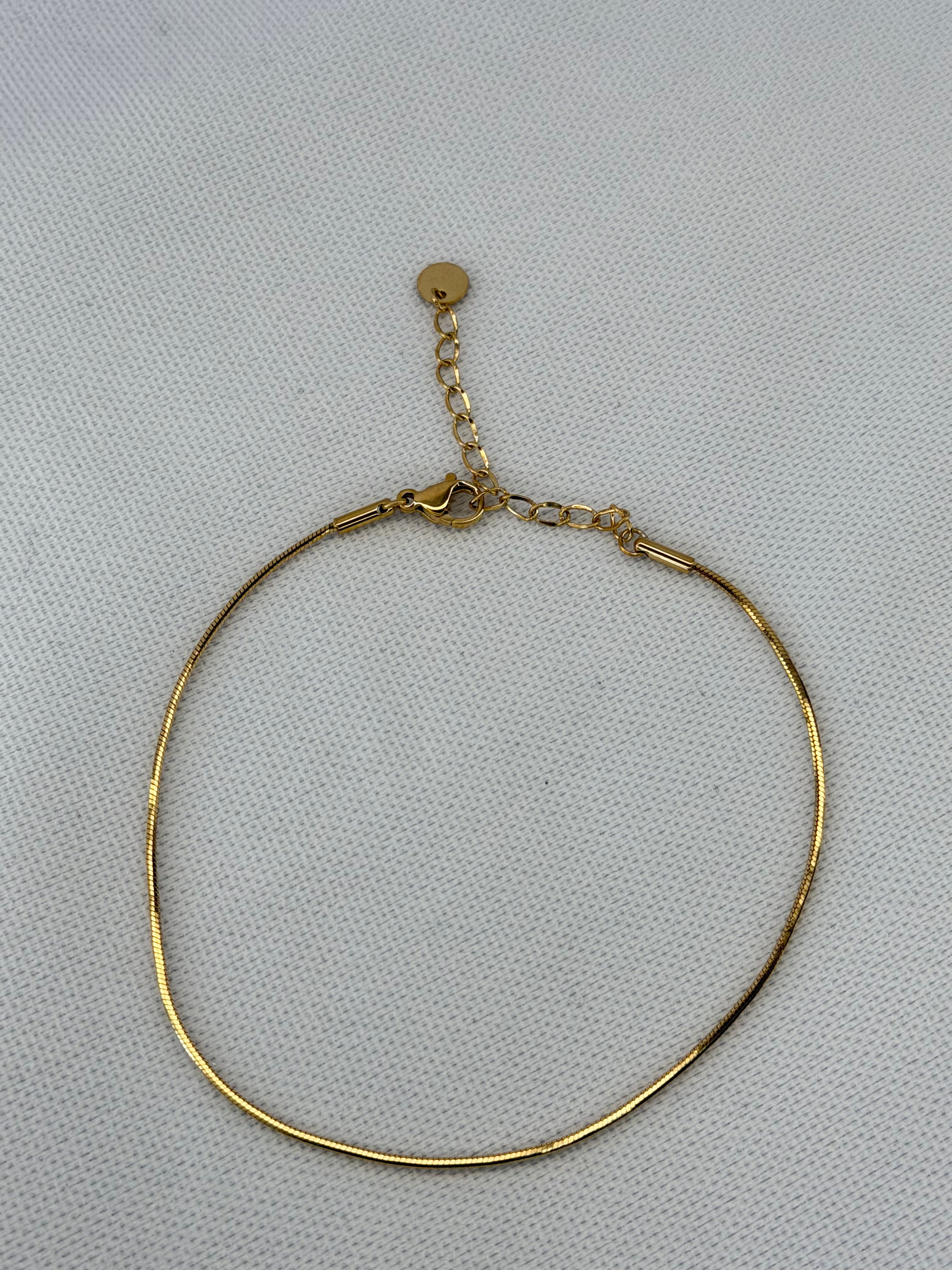 Bransoletka na nogę Minimal Gold Anklet