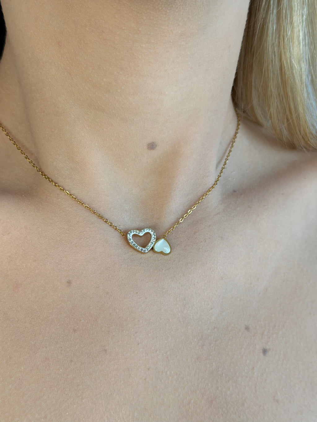 Naszyjnik Pearl Heart Necklace