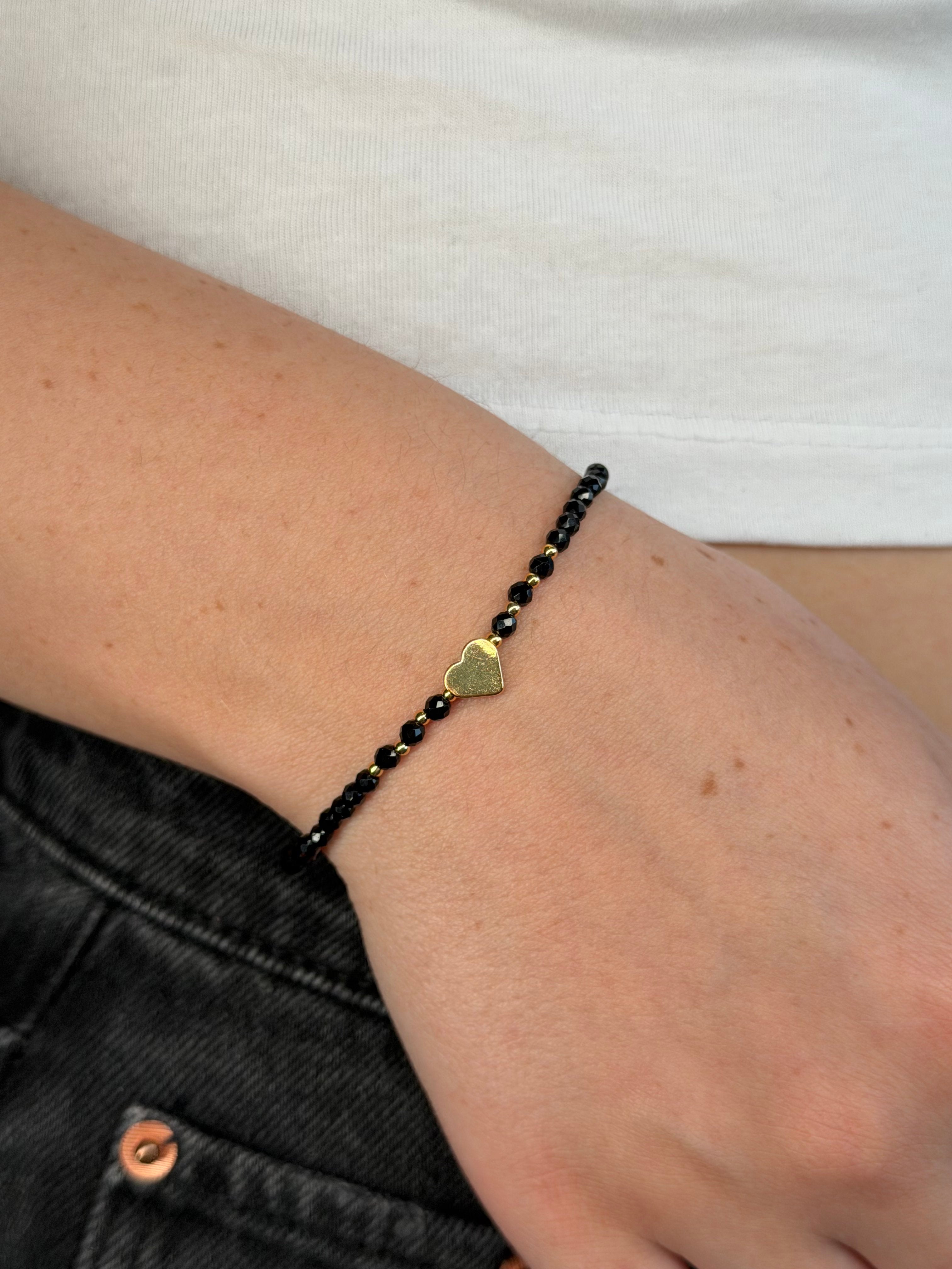 Bransoletki Black Heart Luxe